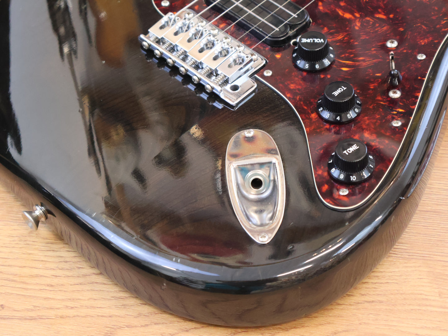 1980's Bill Lawrence Japan Challenger HSS Stratocaster (Transparent Brown)