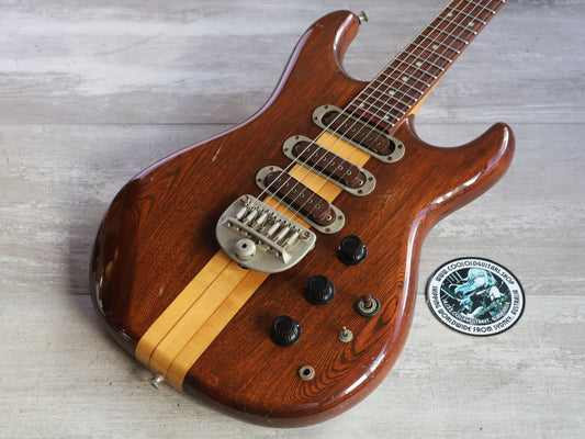 1979 Greco Japan GOII750 Neckthrough Stratocaster (Brown)