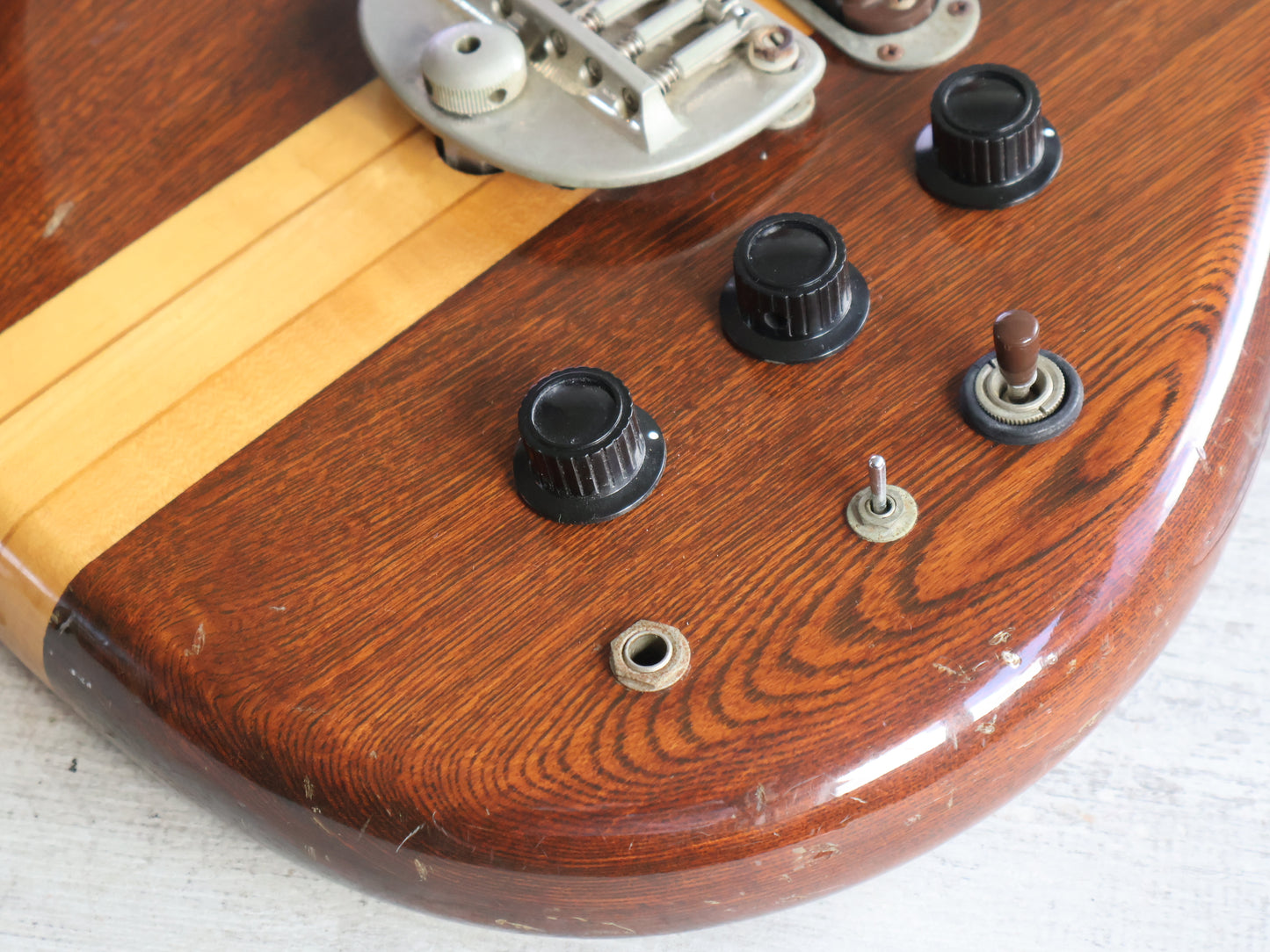 1979 Greco Japan GOII750 Neckthrough Stratocaster (Brown)