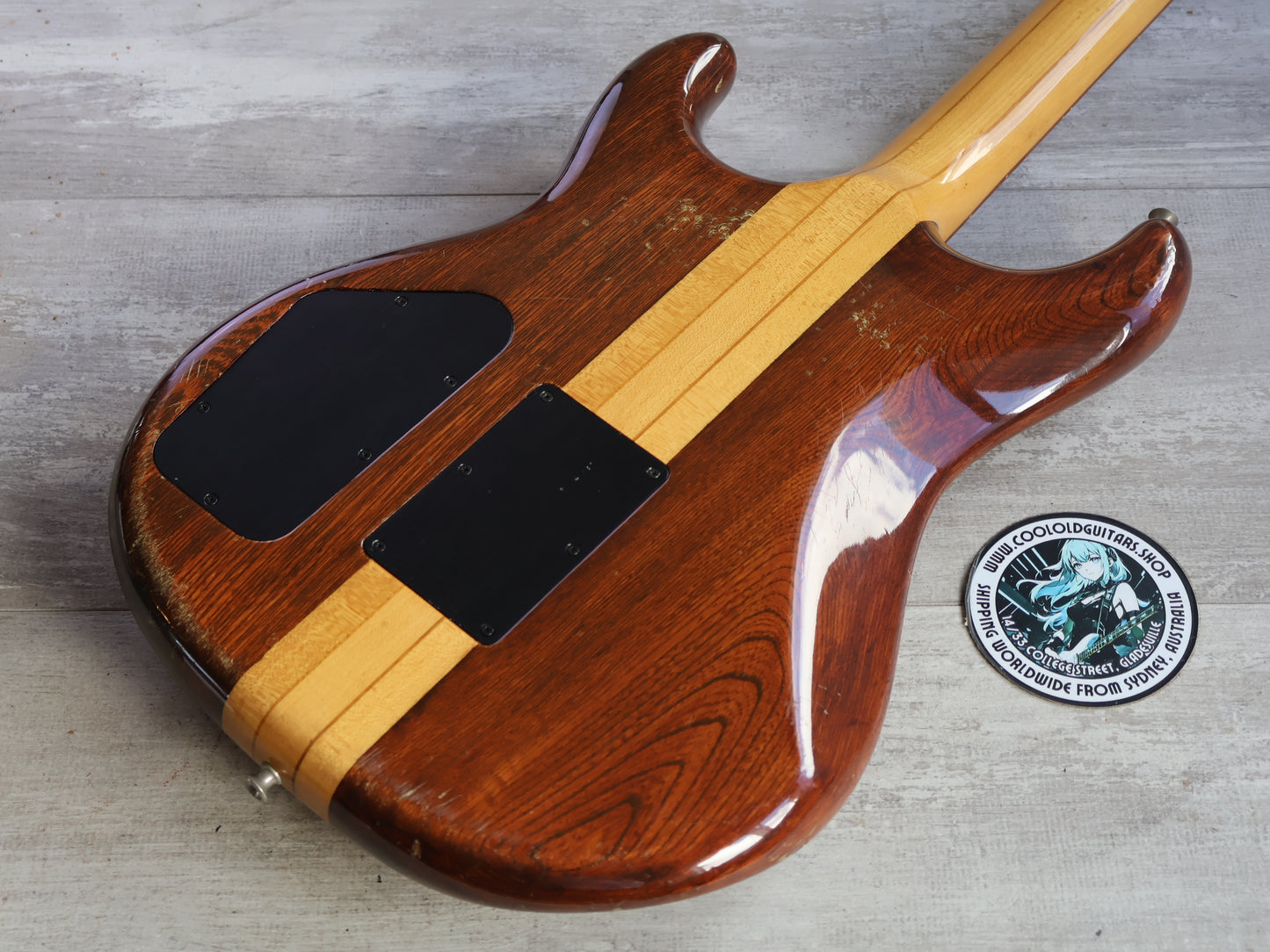1979 Greco Japan GOII750 Neckthrough Stratocaster (Brown)
