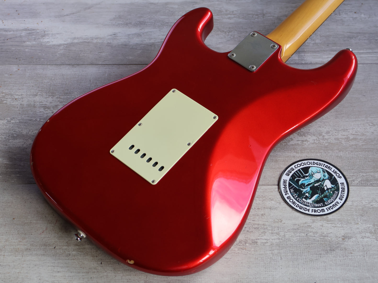 1993 Fender Japan ST62-53 '62 Reissue Stratocaster (Candy Apple Red)