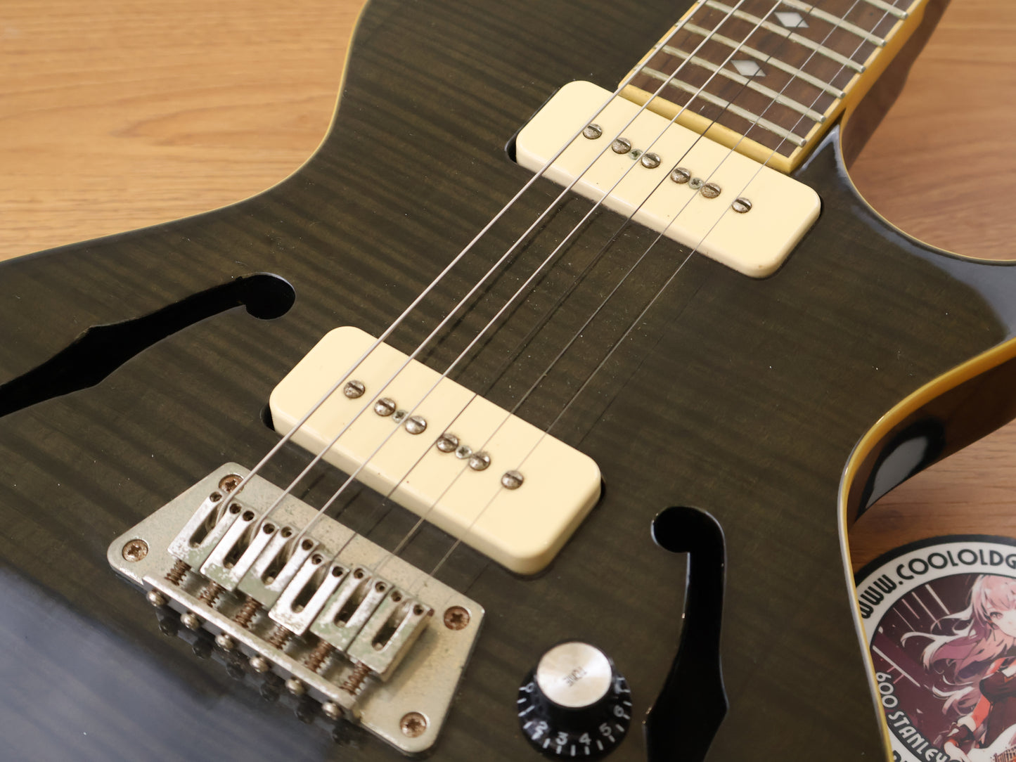 2015 Epiphone Blueshawk Deluxe (Transparent Black)