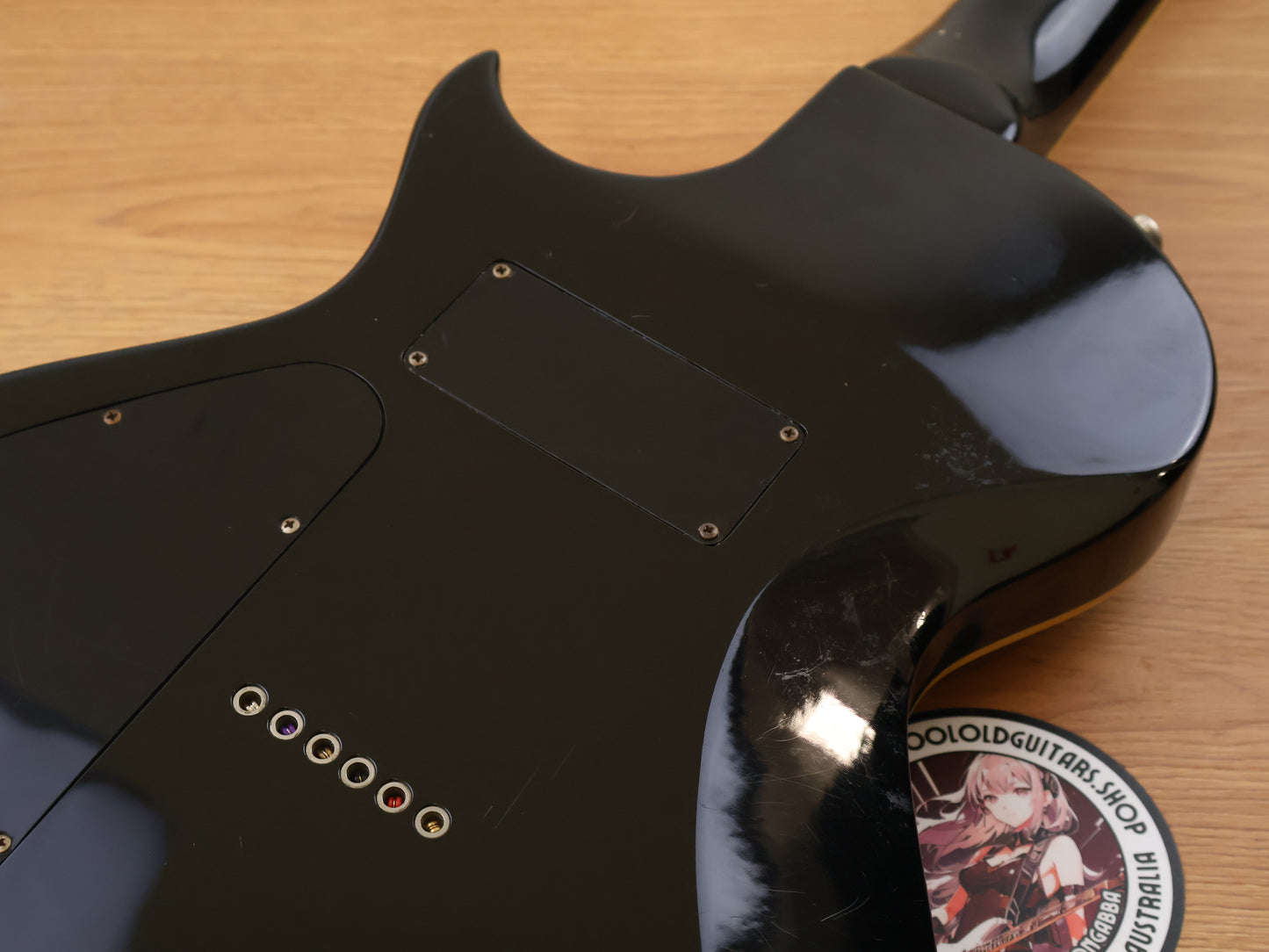 2015 Epiphone Blueshawk Deluxe (Transparent Black)