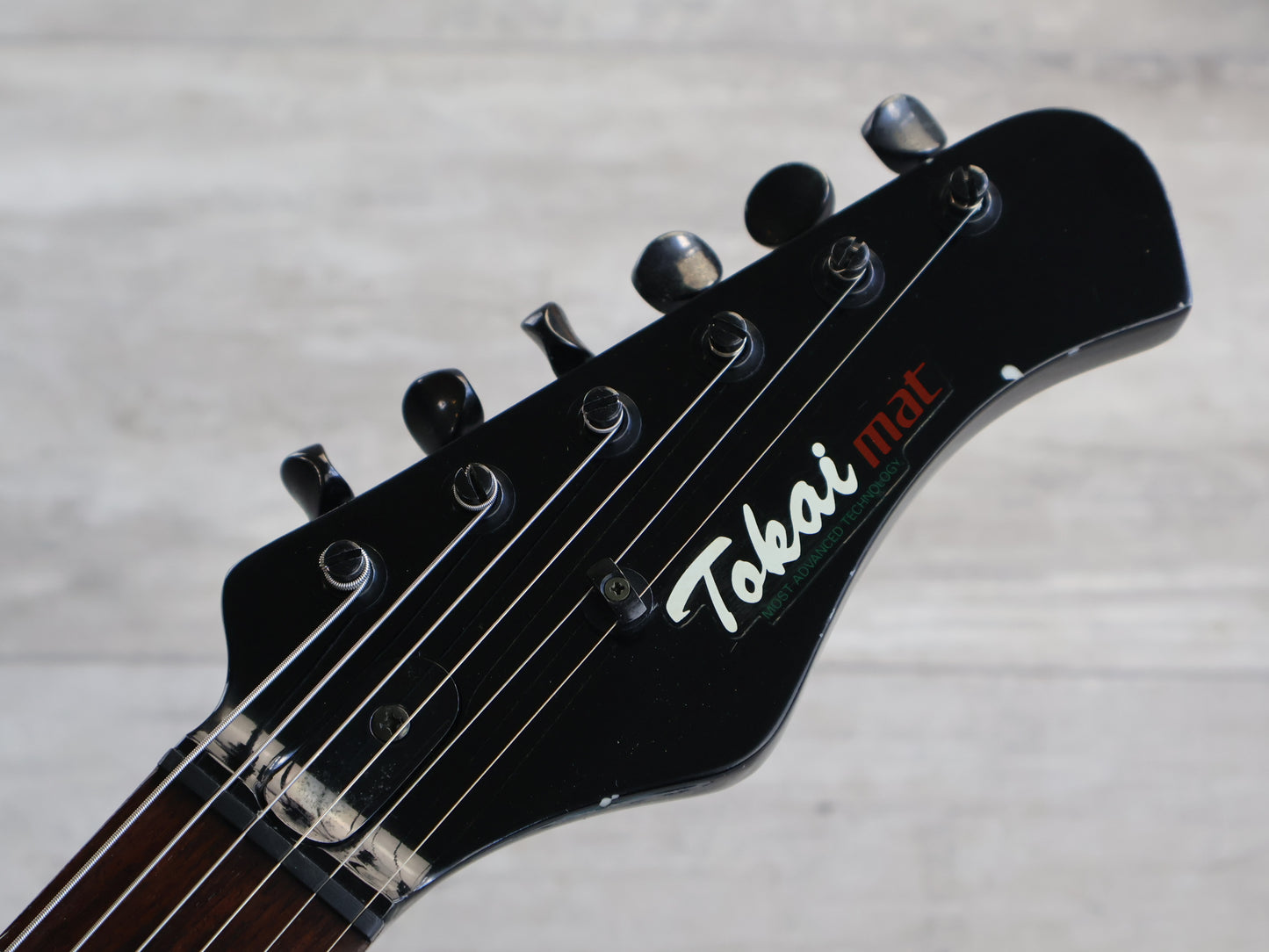 1985 Tokai Japan M-602 MAT Fiber-Tech HH Superstrat (Fiberglass Body/Neck)