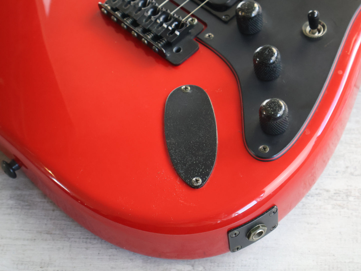 1985 Tokai Japan M-602 MAT Fiber-Tech HH Superstrat (Fiberglass Body/Neck)