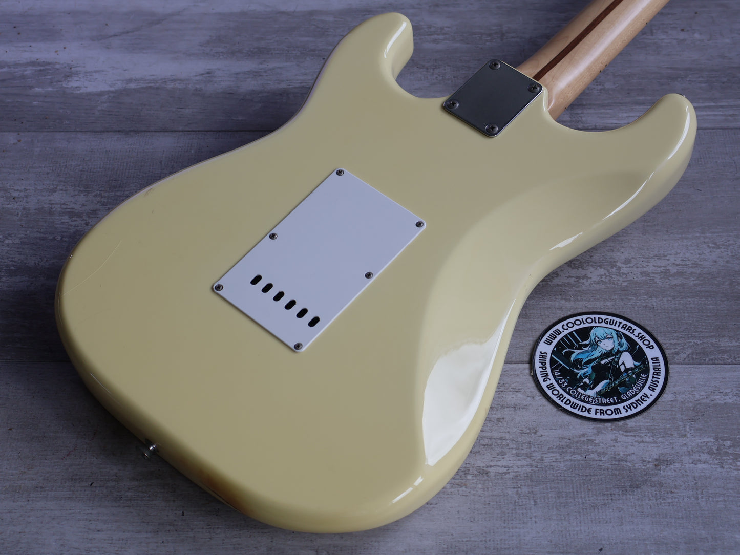 2008 Fender Japan ST-STD Stratocaster Standard (Vintage White)