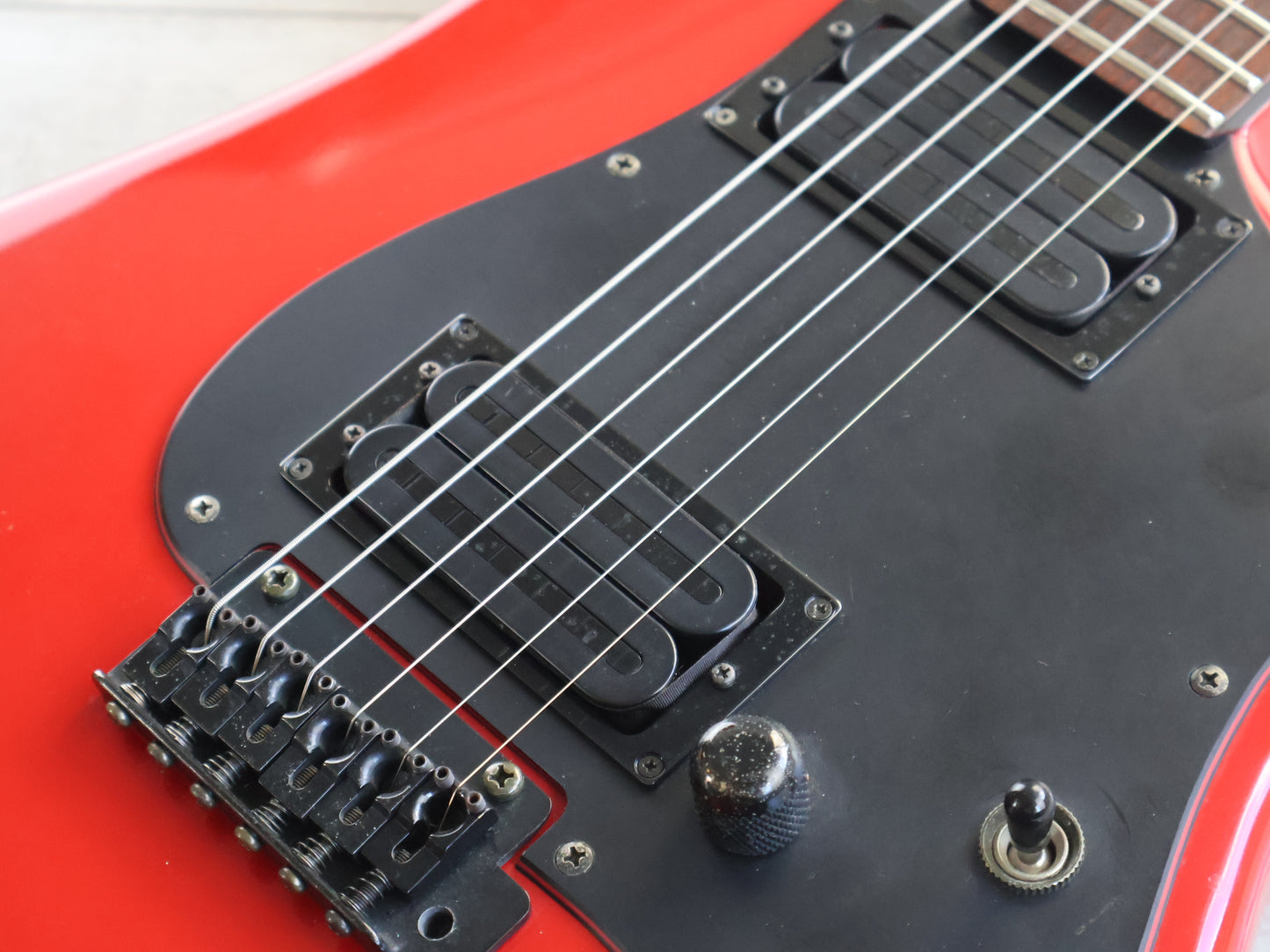 1985 Tokai Japan M-602 MAT Fiber-Tech HH Superstrat (Fiberglass Body/Neck)