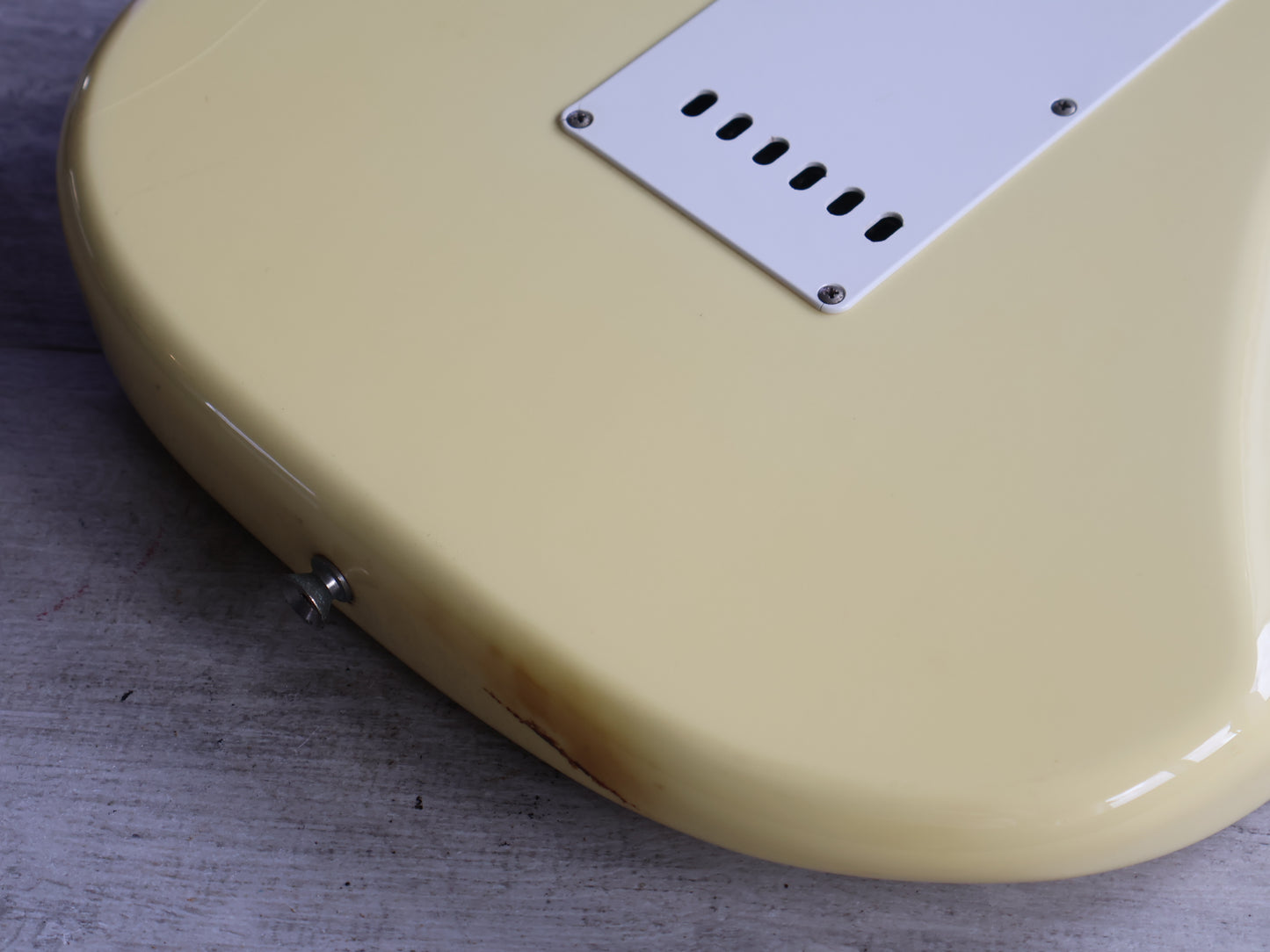 2008 Fender Japan ST-STD Stratocaster Standard (Vintage White)