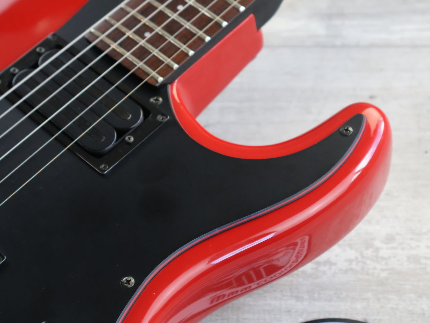 1985 Tokai Japan M-602 MAT Fiber-Tech HH Superstrat (Fiberglass Body/Neck)