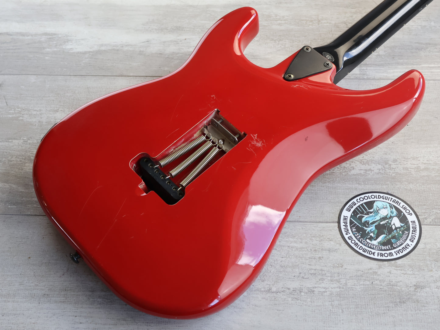 1985 Tokai Japan M-602 MAT Fiber-Tech HH Superstrat (Fiberglass Body/Neck)