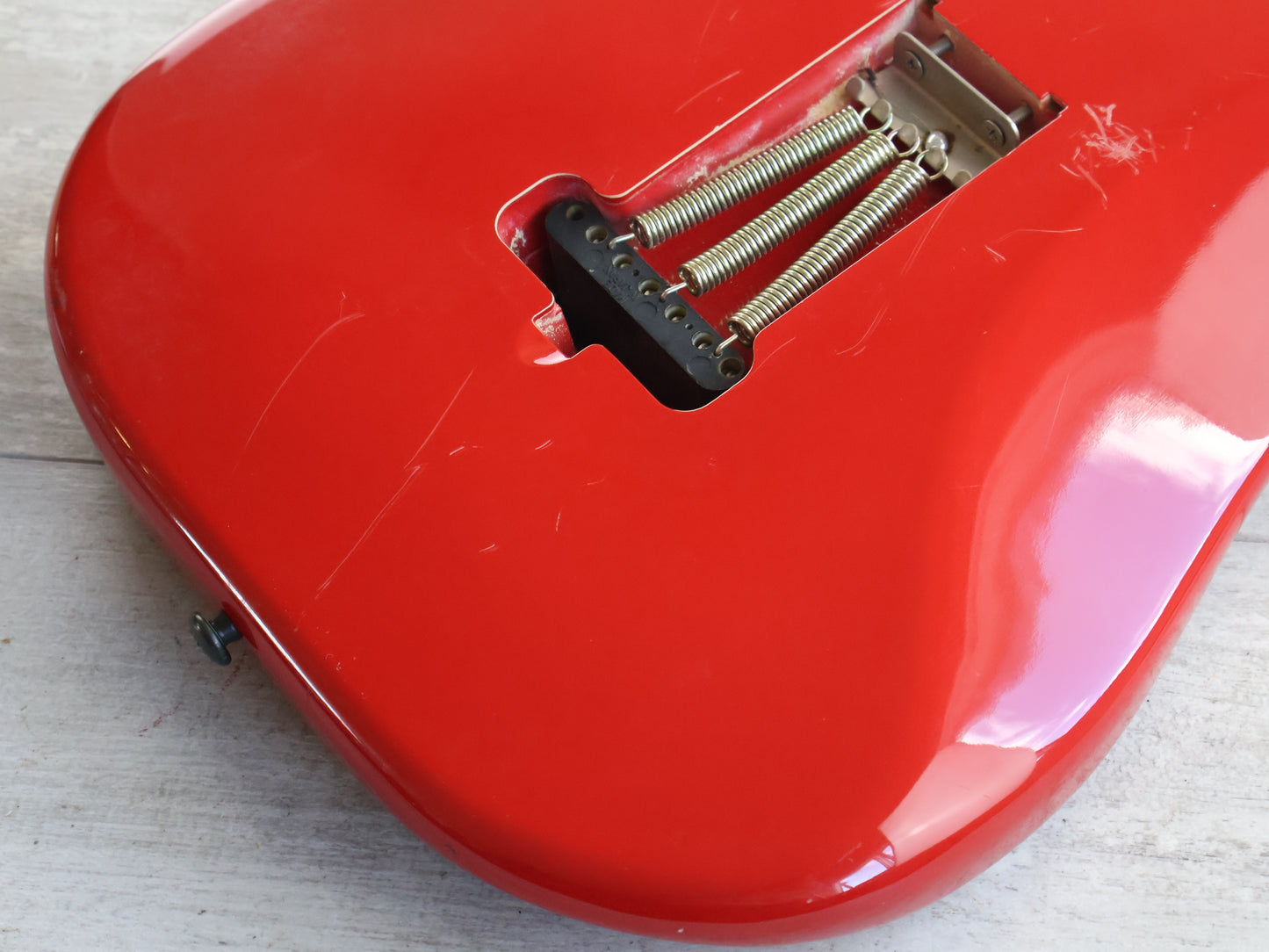 1985 Tokai Japan M-602 MAT Fiber-Tech HH Superstrat (Fiberglass Body/Neck)