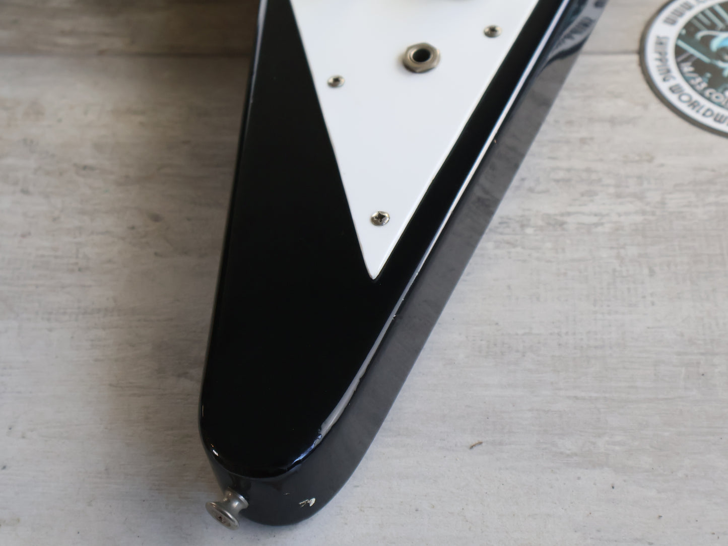 1984 Tokai Japan TFV60 Limited Edition Schenker Flying V (Black/White)