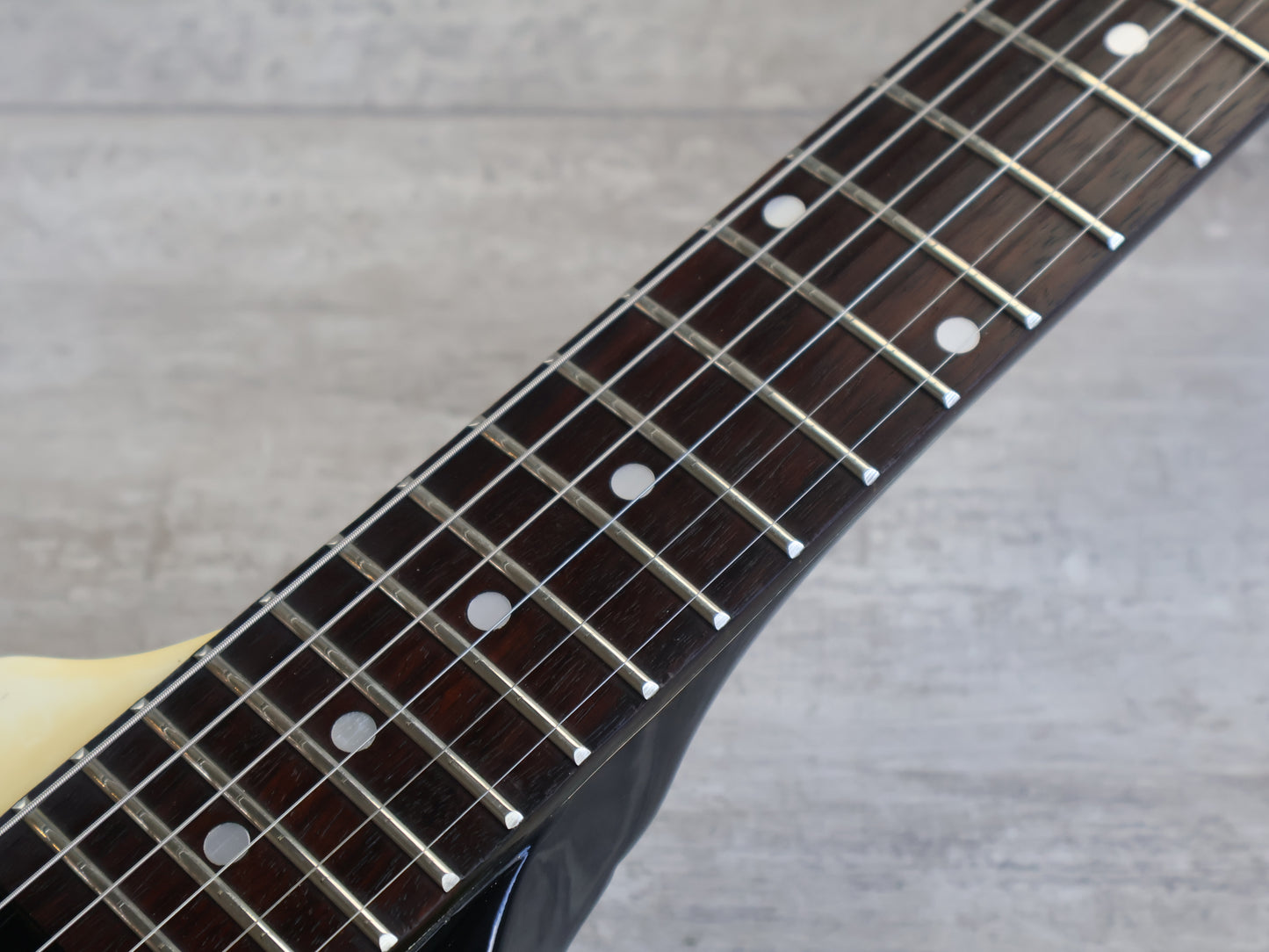 1984 Tokai Japan TFV60 Limited Edition Schenker Flying V (Black/White)