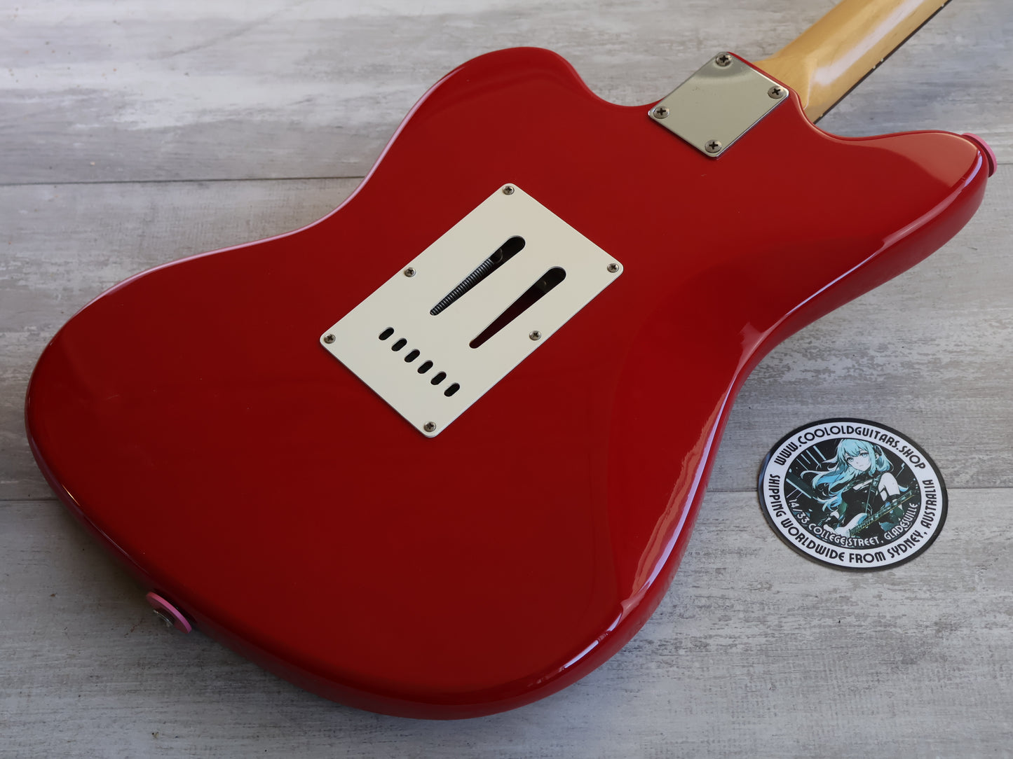 2000 Squier JGM-55 Jagmaster HH Offset (Torino Red)