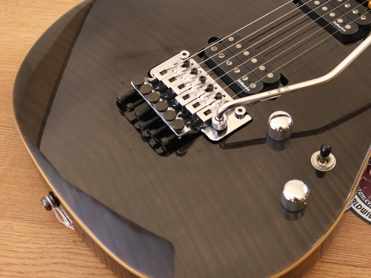 E-II by ESP Japan ST-2 FM/M Superstrat (Transparent Black)