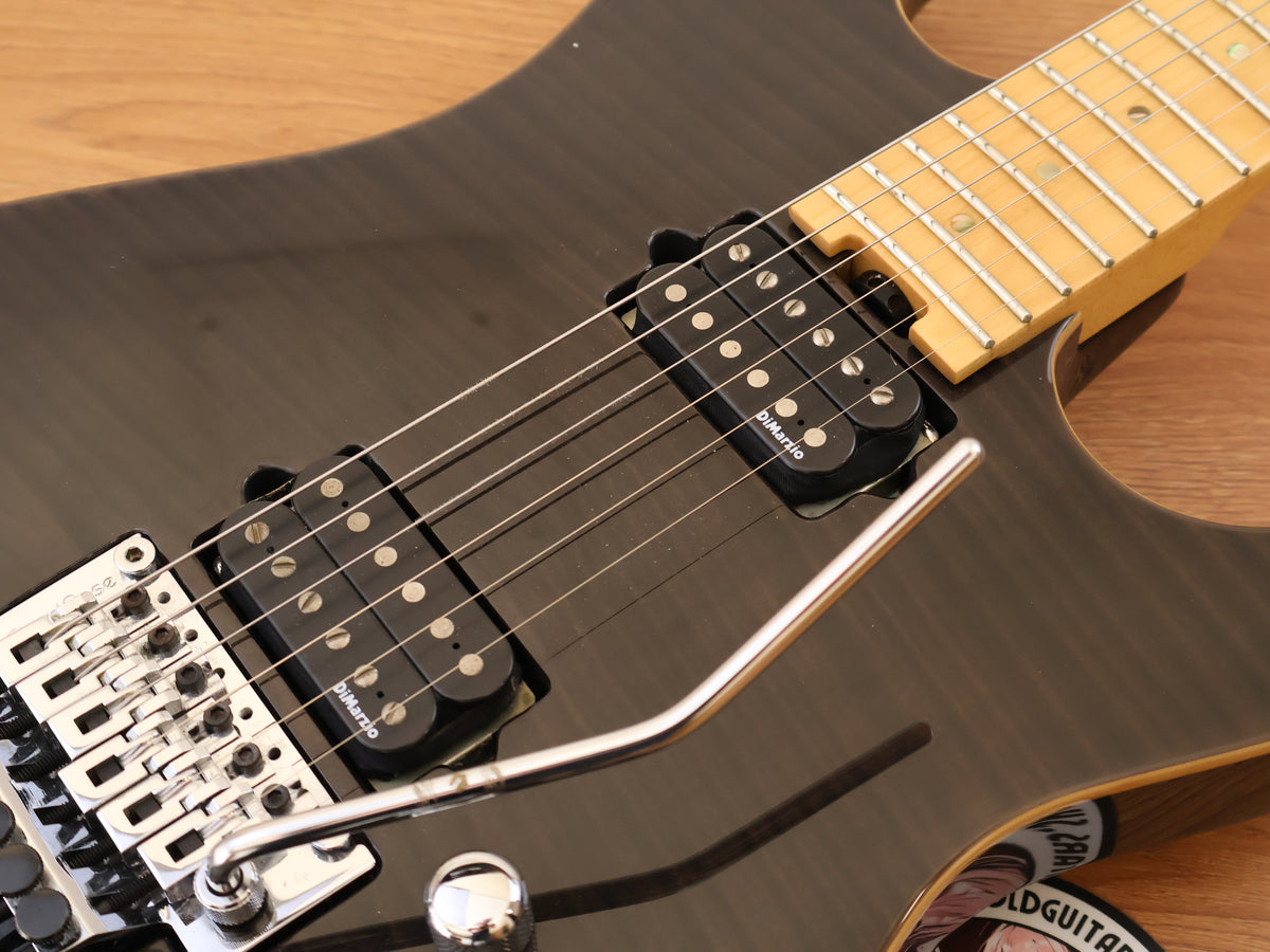 E-II by ESP Japan ST-2 FM/M Superstrat (Transparent Black)