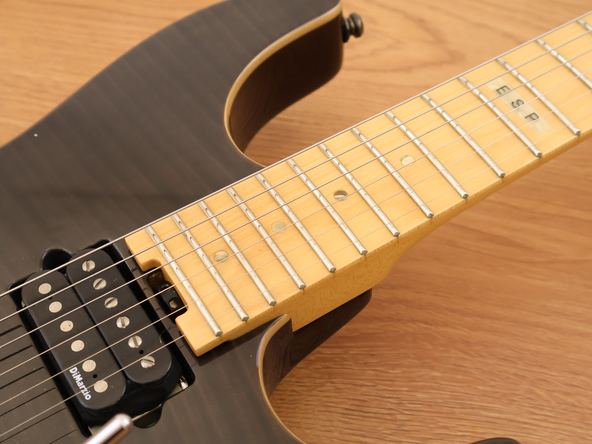 E-II by ESP Japan ST-2 FM/M Superstrat (Transparent Black)