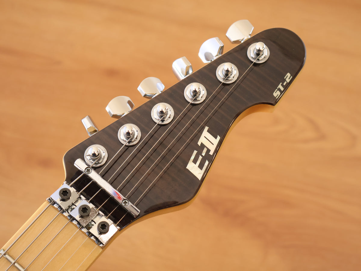 E-II by ESP Japan ST-2 FM/M Superstrat (Transparent Black)