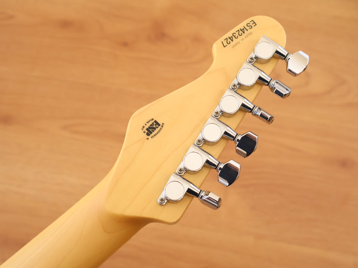 E-II by ESP Japan ST-2 FM/M Superstrat (Transparent Black)