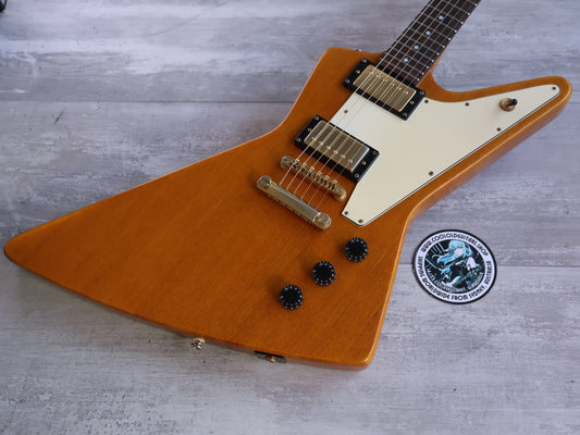 2004 Epiphone '58 1958 Reissue Korina Explorer (Aged Natural)