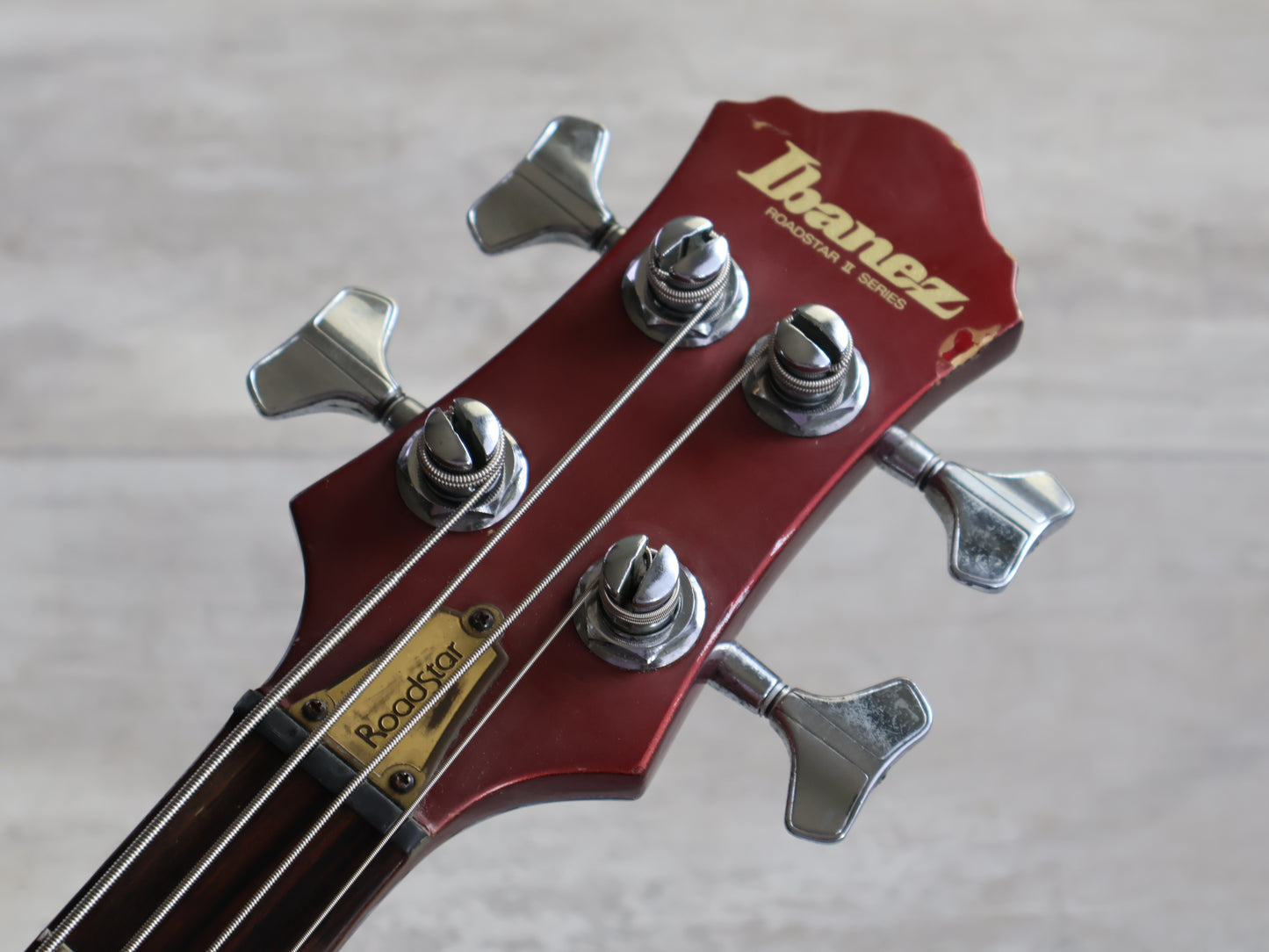 1984 Ibanez Japan RB824 Roadstar II Bass (Fire Red)