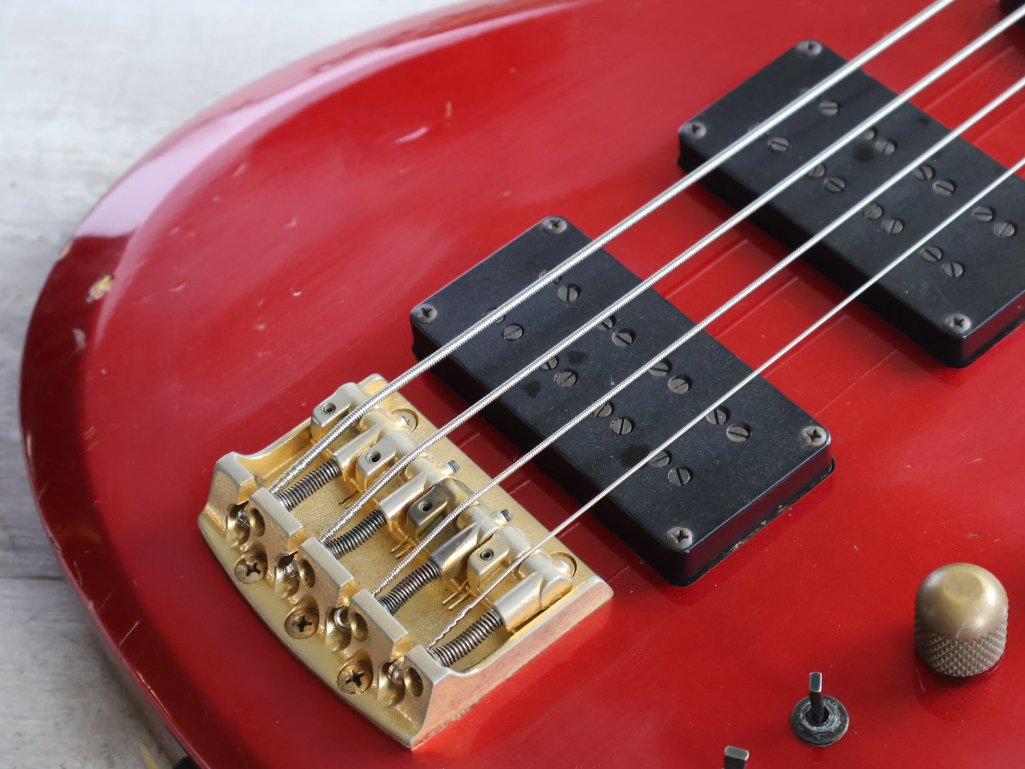 1984 Ibanez Japan RB824 Roadstar II Bass (Fire Red)