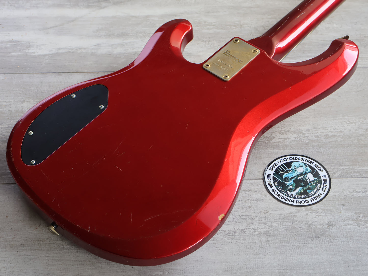 1984 Ibanez Japan RB824 Roadstar II Bass (Fire Red)