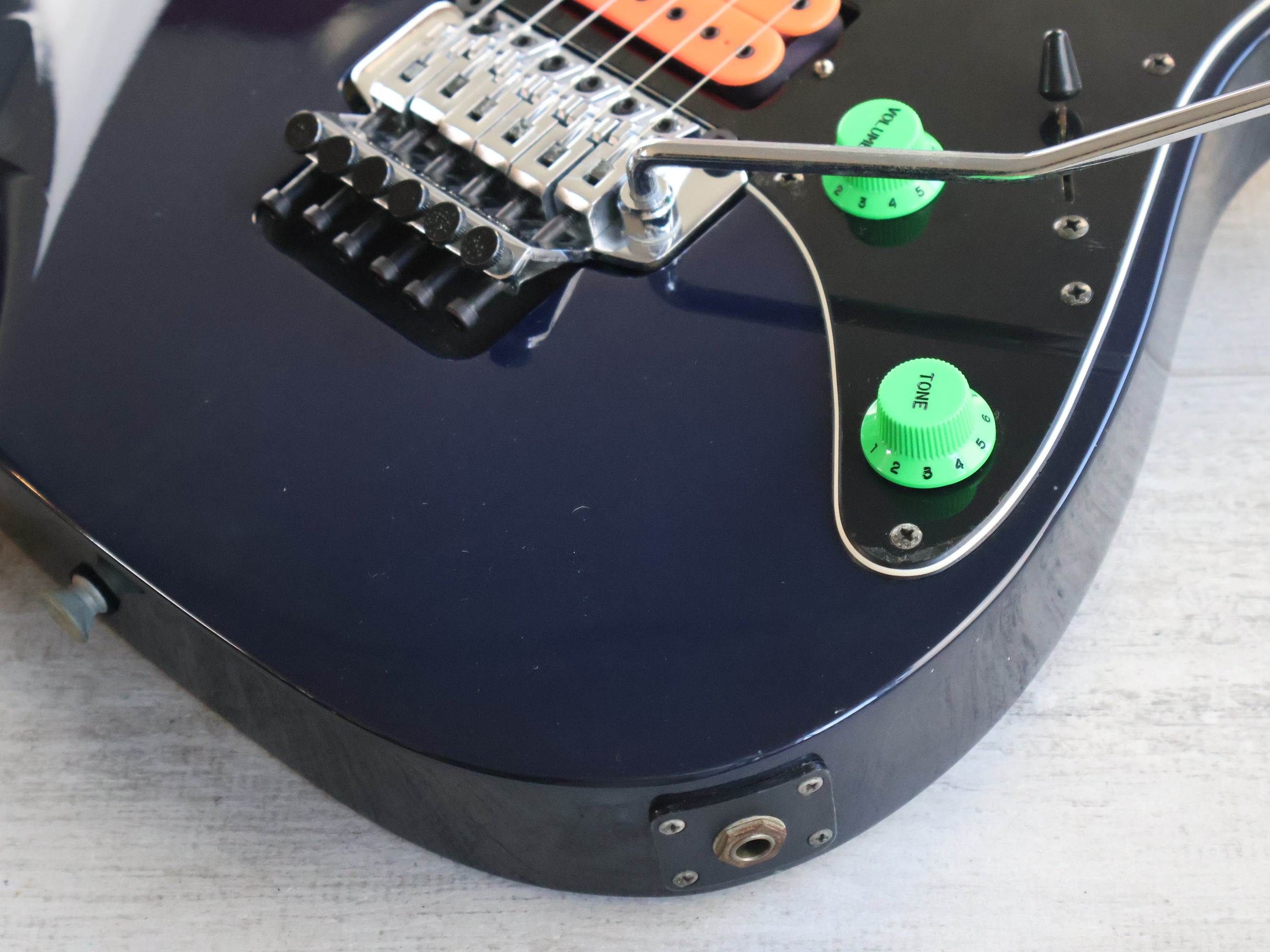 1994 Ibanez Japan RG250 HSH Superstrat (Blue Night) – Cool Old Guitars
