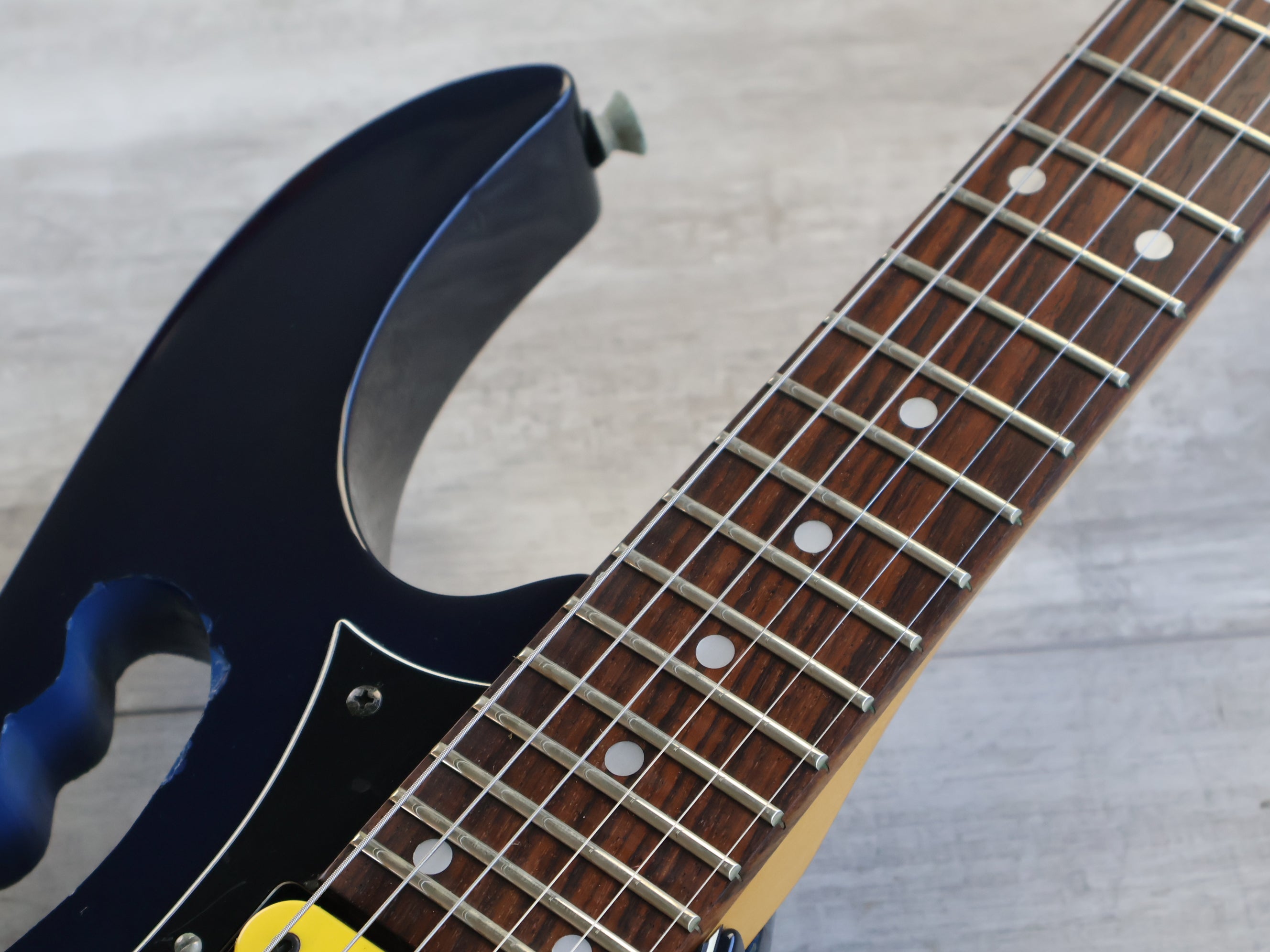 1994 Ibanez Japan RG250 HSH Superstrat (Blue Night) – Cool Old Guitars