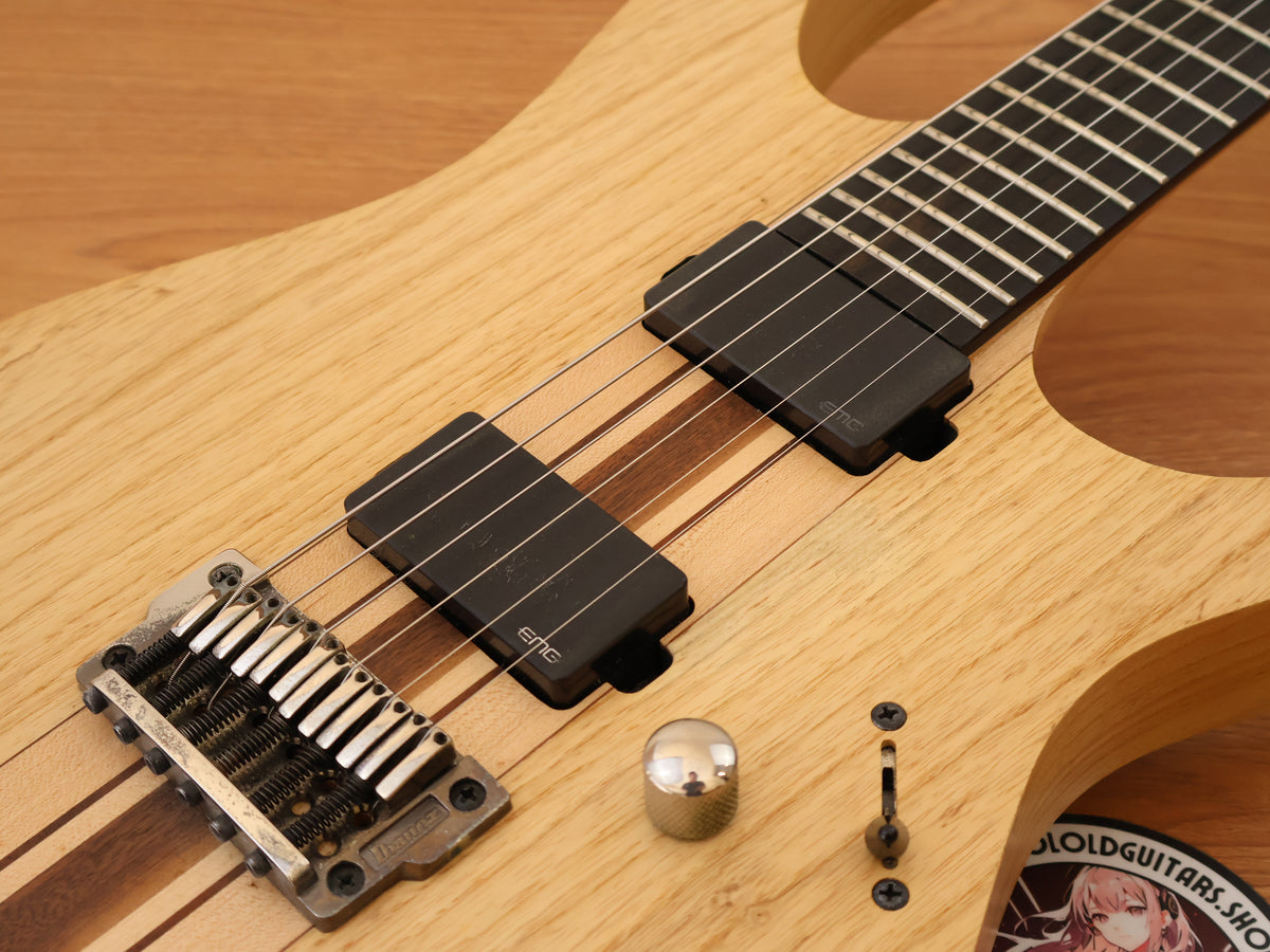 2014 Ibanez RGIT20FE Iron Label Superstrat (Natural)