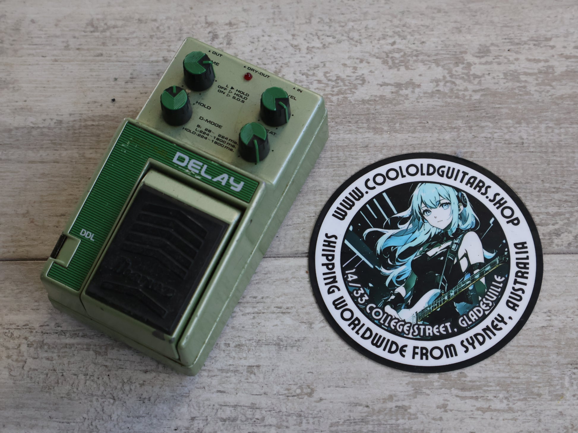 ibanez digital delay pedal Ibanez Japan DDL Vintage Digital Delay Pedal – Cool Old Guitars