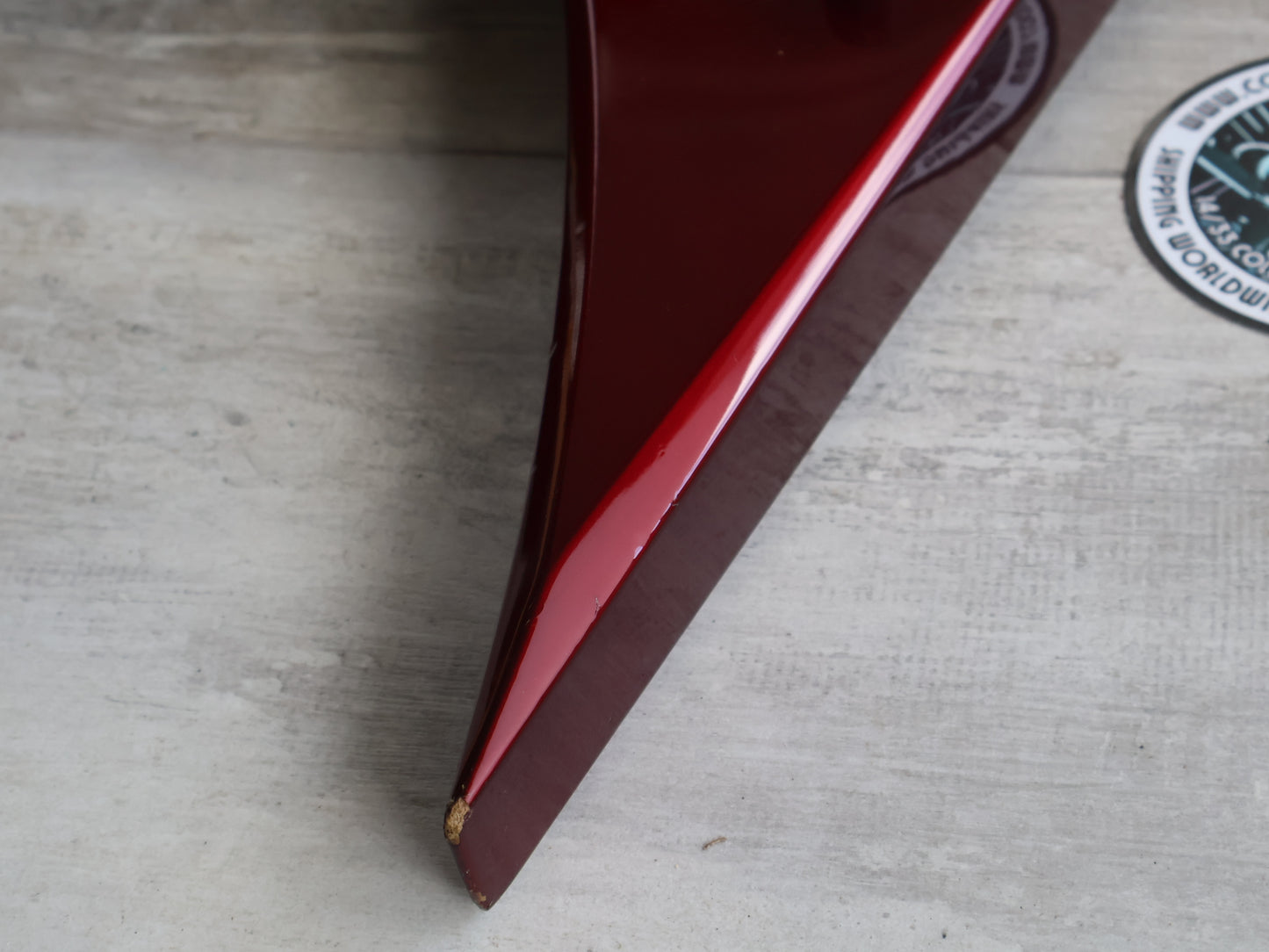 1990's Grover Jackson KV.D-120 King V Flying V (Metallic Red)