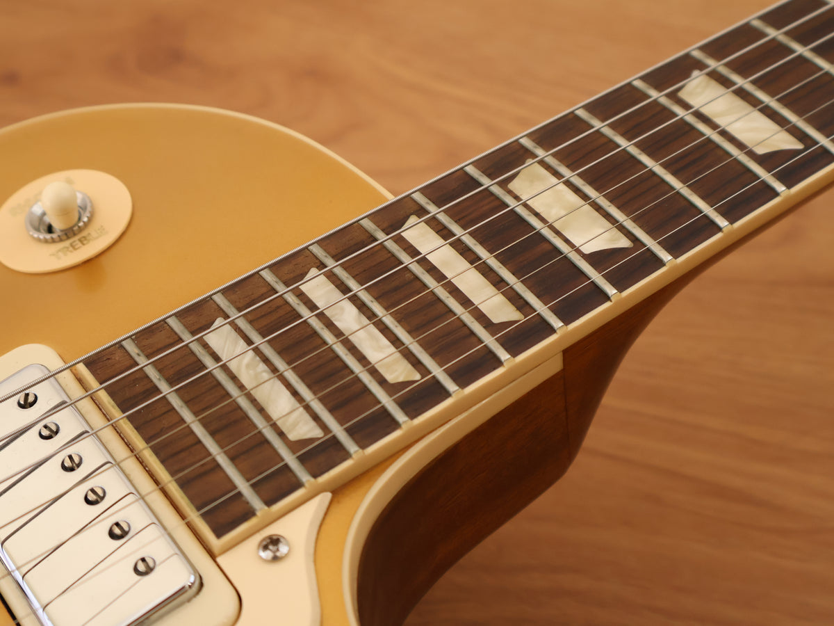 2021 Gibson USA Les Paul Deluxe (Gold Top)
