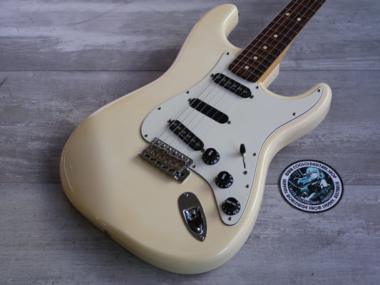 2009 Fender Ritchie Blackmore Signature Stratocaster - Scalloped (Olympic White)