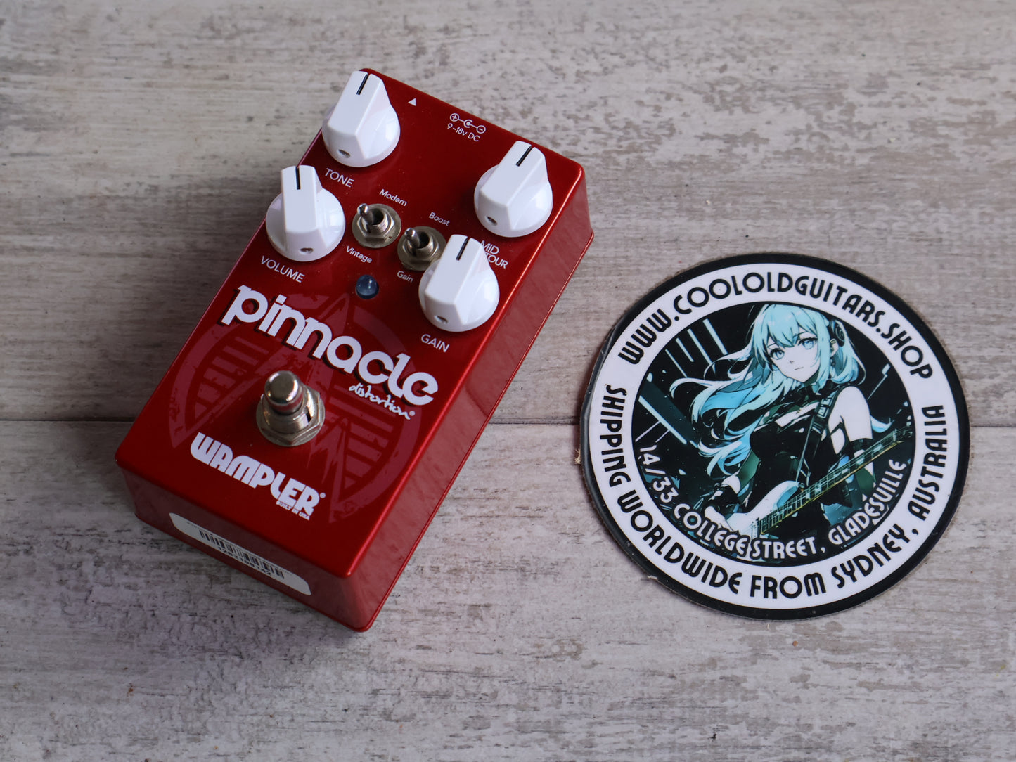 Wampler Pinnacle Distortion Pedal