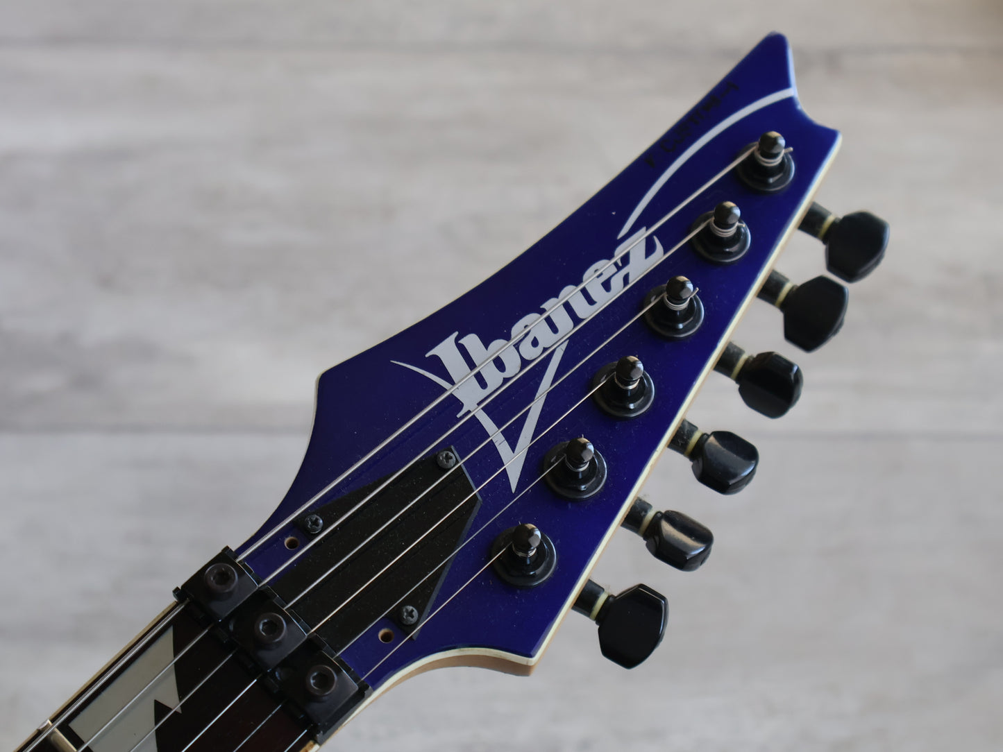 1990's Ibanez RGR570 HSH "K-Custom 1" Modified Superstrat (Blue)