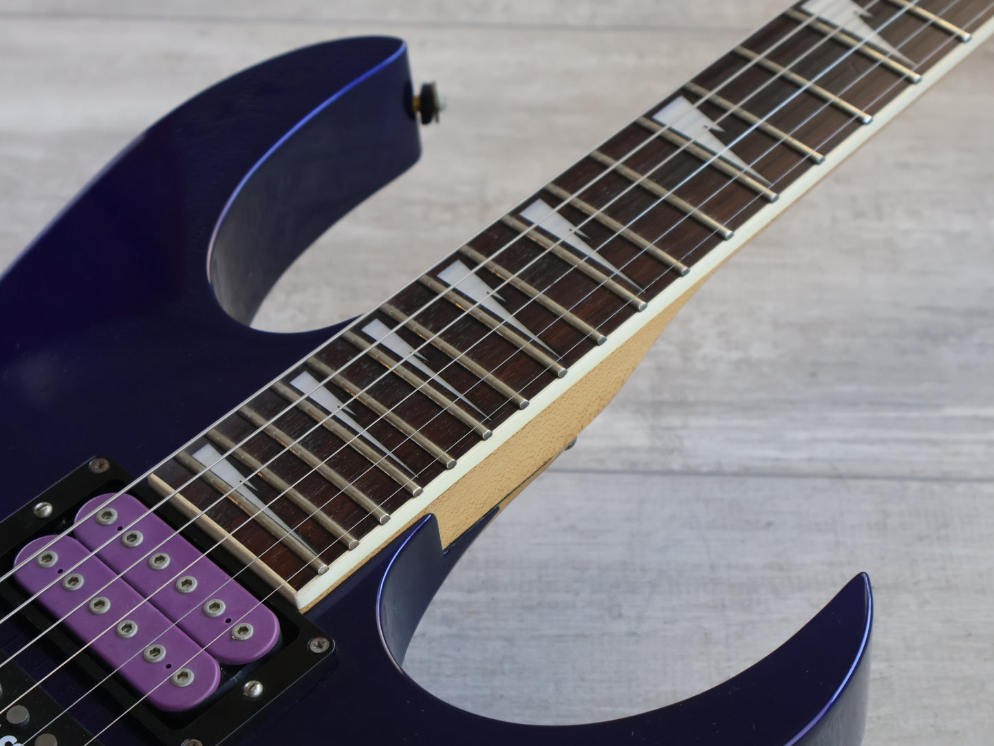 1990's Ibanez RGR570 HSH "K-Custom 1" Modified Superstrat (Blue)