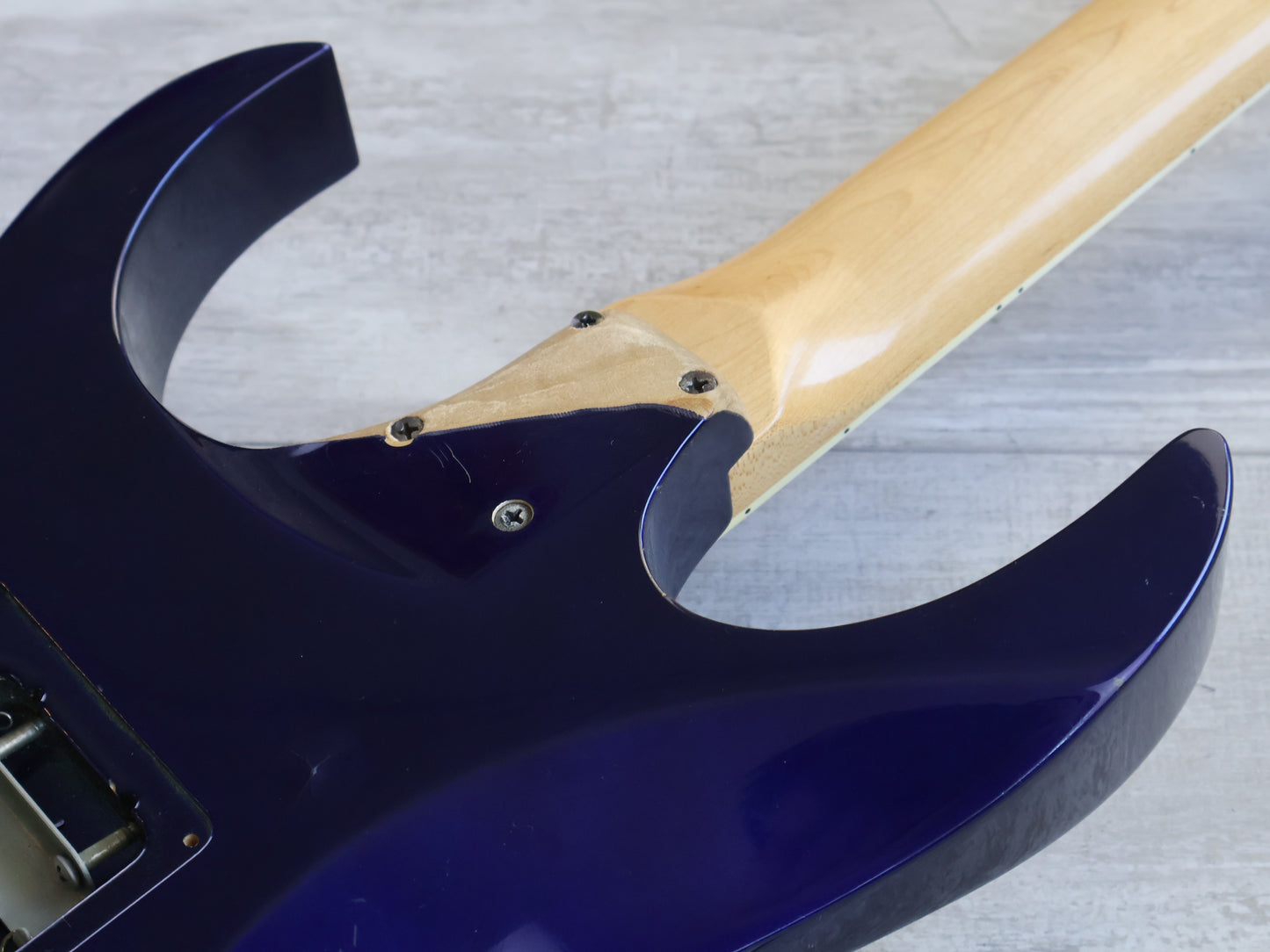 1990's Ibanez RGR570 HSH "K-Custom 1" Modified Superstrat (Blue)