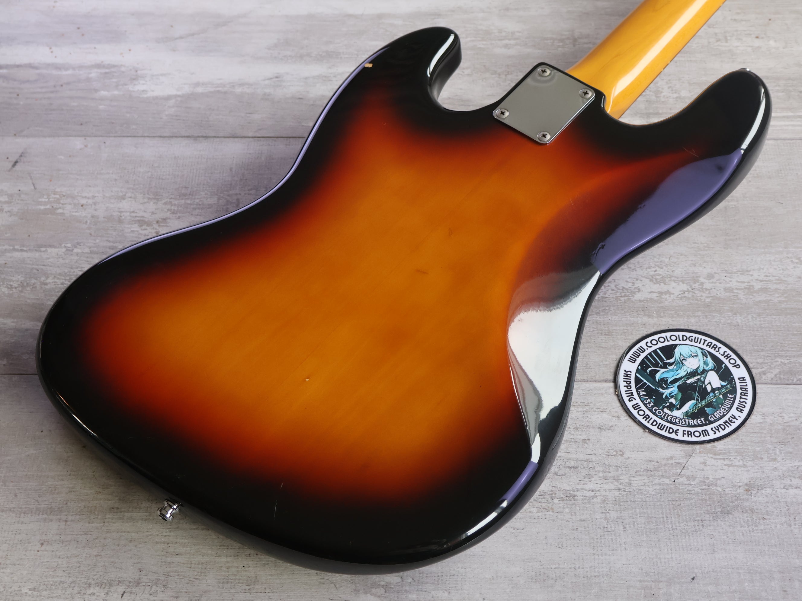 1995 Fender Japan JB62 '62 Reissue Jazz Bass (Sunburst) – Cool Old