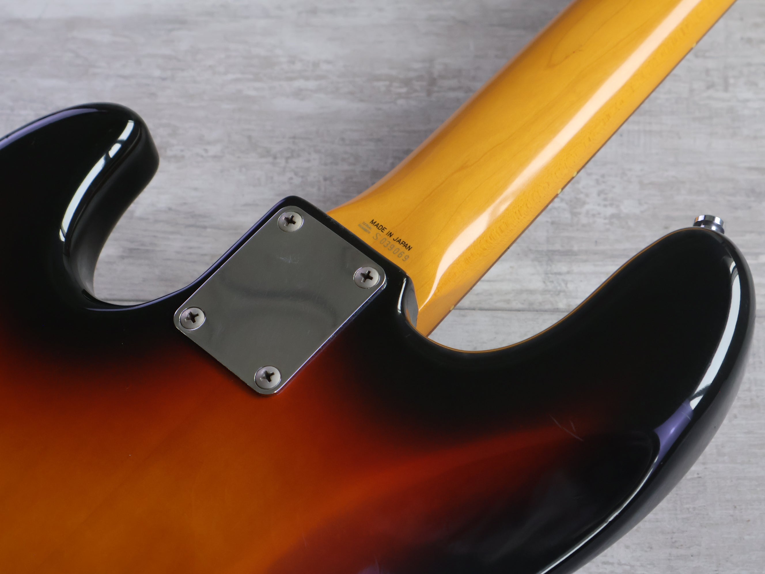 1995 Fender Japan JB62 '62 Reissue Jazz Bass (Sunburst) – Cool Old