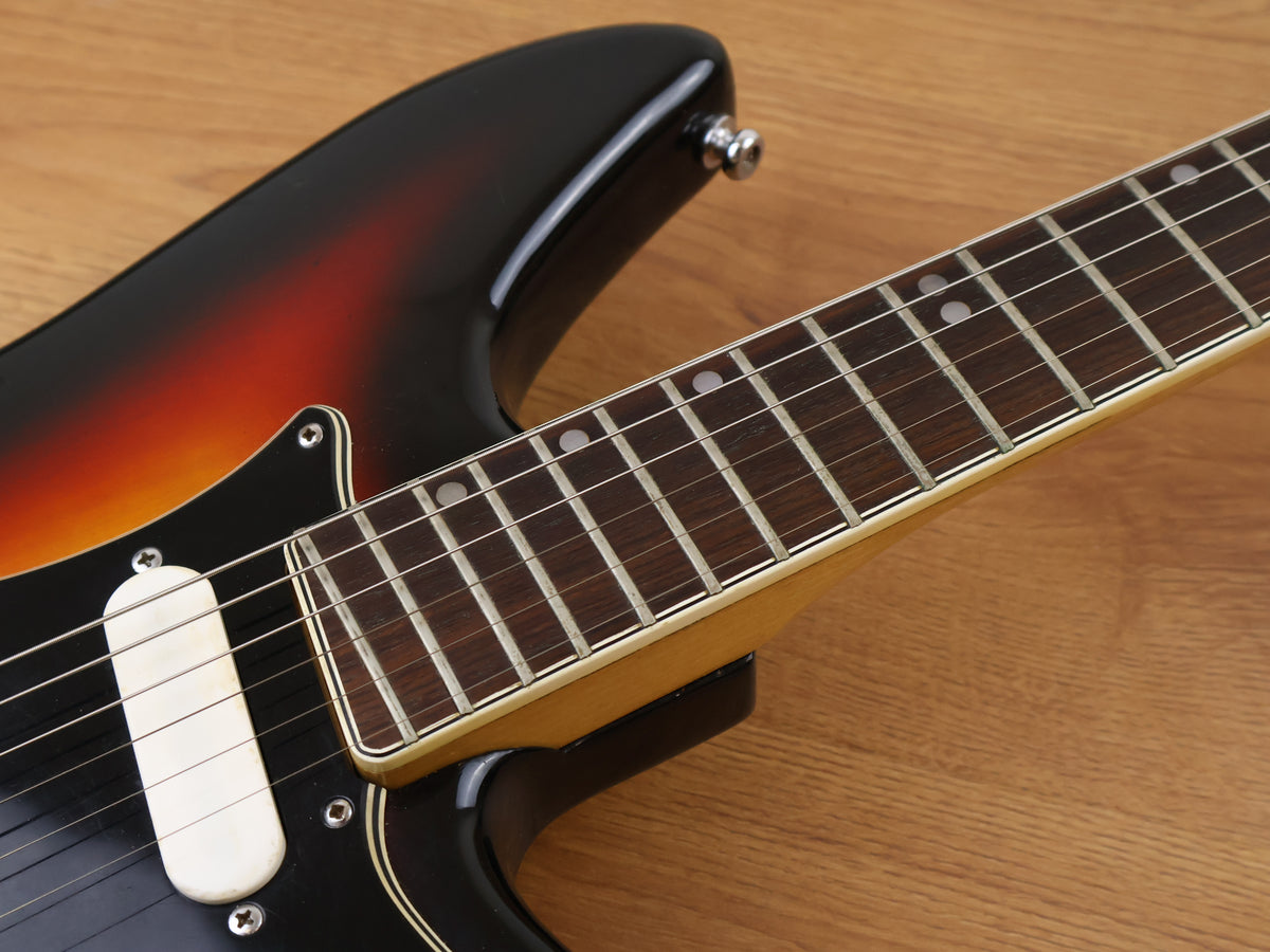1960's Univox Japan (Matsumoku) UC-2 Jaguar-Style Offset (Sunburst)