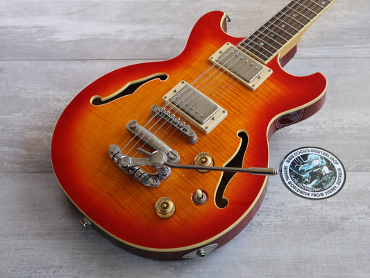 Dean BOCA12 Boca 12-String Semi Hollowbody w/Les Trem (Cherry Sunburst)