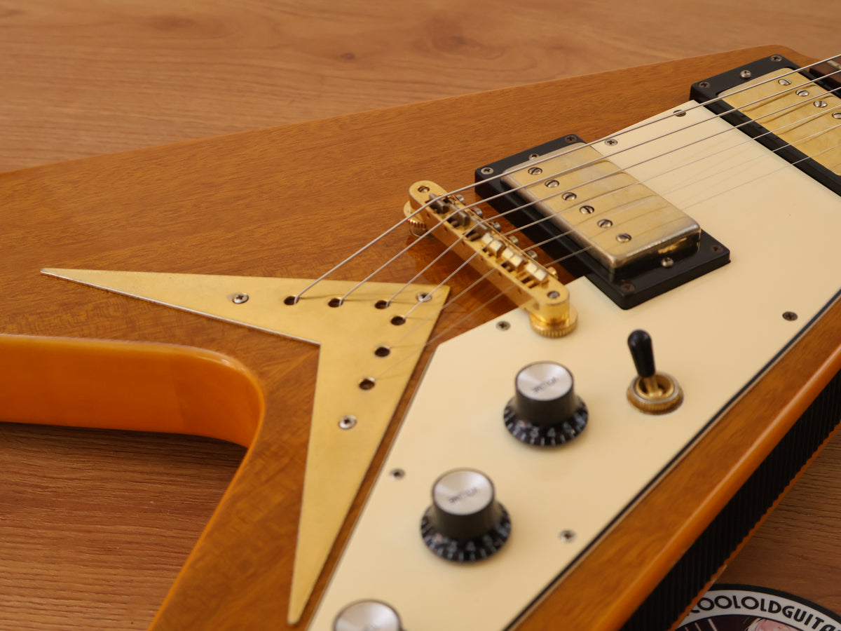 2006 Epiphone Korea '58 Korina Reissue Flying V (Natural)