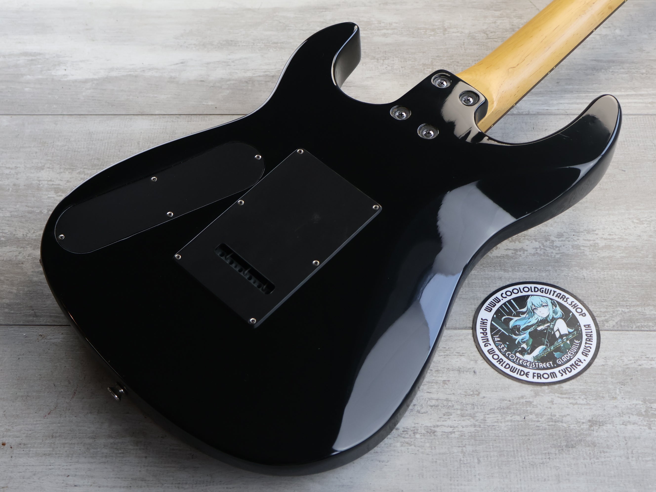 BC Rich ASM Assassin Electric Guitar (Black) – Cool Old Guitars