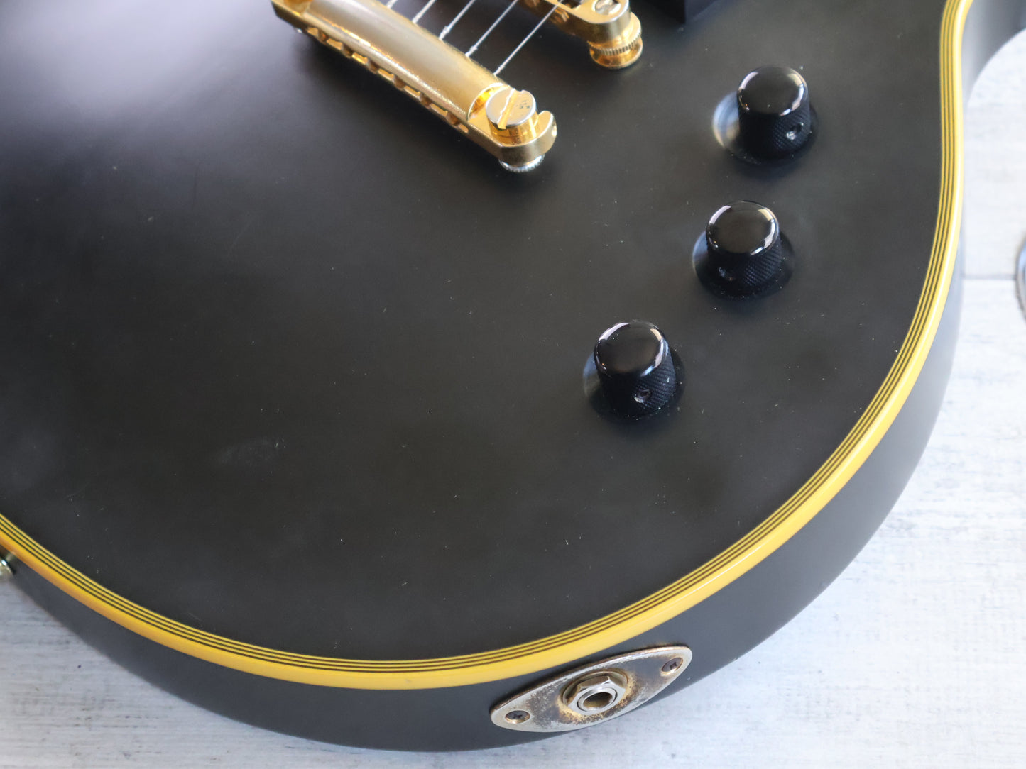 2009 LTD Korea (by ESP) EC-1000 Deluxe Eclipse w/Bareknuckles (Vintage Black)