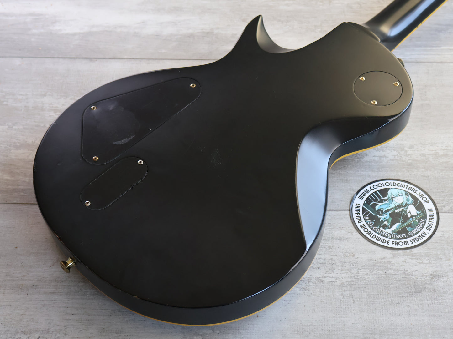 2009 LTD Korea (by ESP) EC-1000 Deluxe Eclipse w/Bareknuckles (Vintage Black)