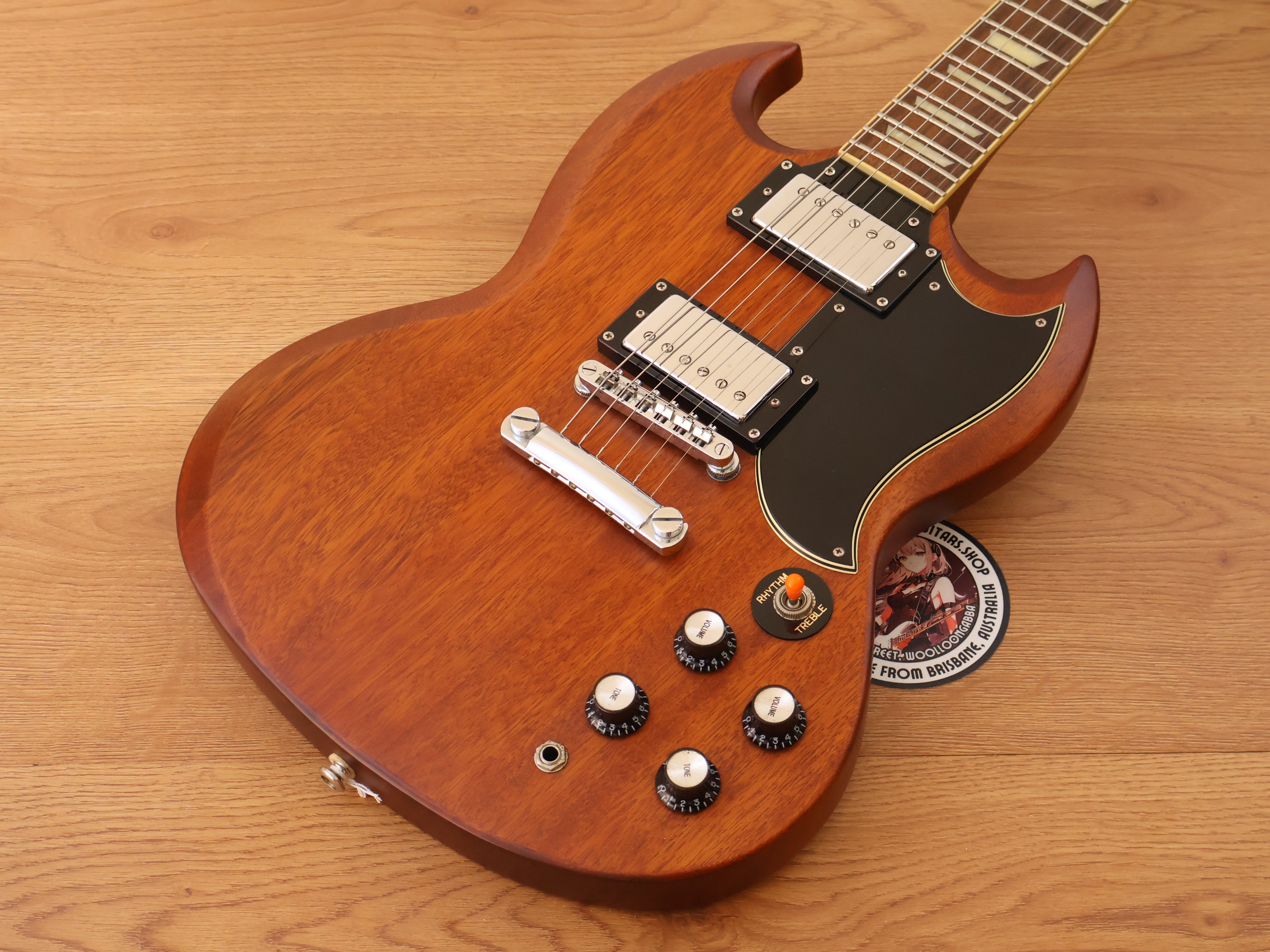 Epiphone SG Standard 2004年製 2004 Epiphone Korea SG Standard (Worn Brown) – Cool Old Guitars
