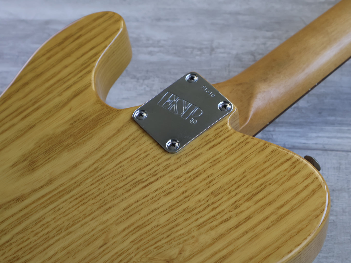 1990's ESP Japan TEV-53 Custom Order Telecaster (Natural)