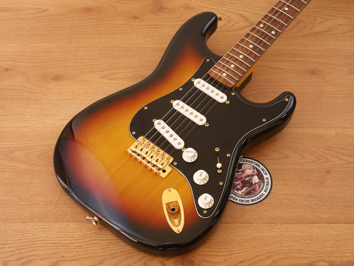 1995 Fender Japan ST62G Scalloped '62 Reissue Stratocaster (Sunburst)
