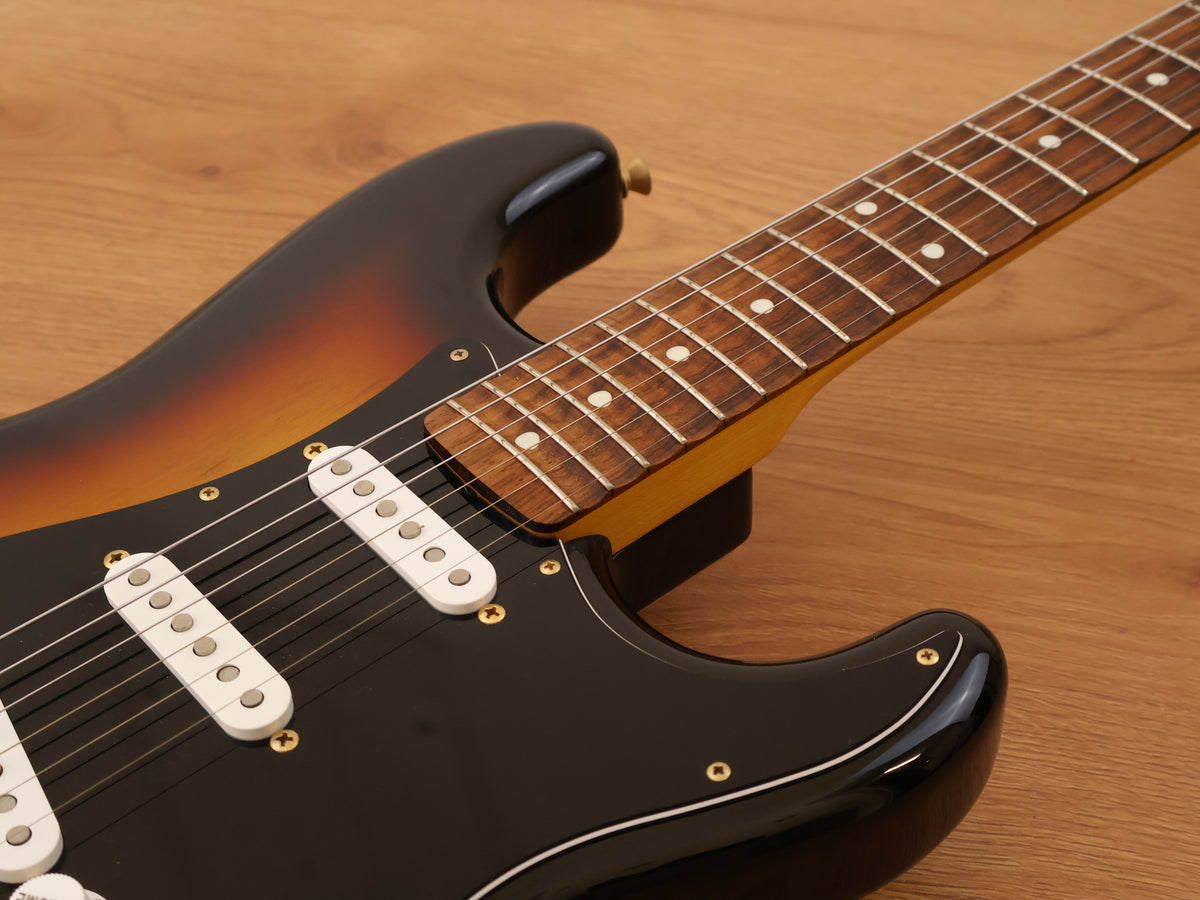 1995 Fender Japan ST62G Scalloped '62 Reissue Stratocaster (Sunburst)